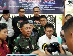 Pangdam XIV/Hasanuddin Mayjen TNI Bobby Rinal Ajak Awak Media dan Masyarakat Ciptakan Pemilu Damai