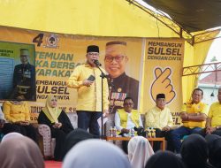 Didampingi Pangerang Rahim, Masyarakat Antusias Hadiri Kampanye Taufan Pawe
