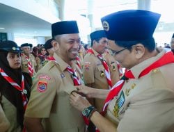 Suardi Saleh Kukuhkan Majelis Pembimbing Kwartir Ranting Gerakan Pramuka Se-Kabupaten Barru