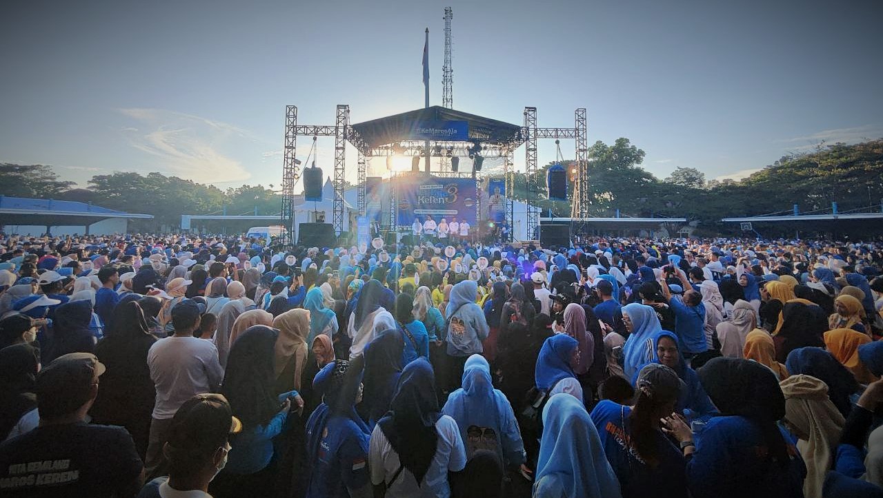 Ribuan Warga Maros Padati Jalan Sehat Refleksi 3 Tahun Kepemimpinan Chaidir – Suhartina