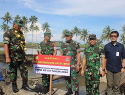 Tim Wasev Mabes TNI  Kunjungan Kerja ke Lokasi TMMD Ke-119 Kodim Pinrang