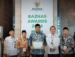 Chaidir Syam Raih Penghargaan Bupati Pendukung Zakat Terbaik se Indonesia