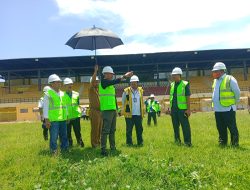 PJ Wali Kota Parepare Pantau Pengerjaan Stadion GBH