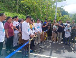 Pj Gubernur Sulsel Bersama Akbar Ali Resmikan Pemanfaatan Jembatan Kembar