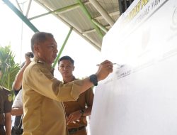 Pj Wali Kota Parepare dan Pelajar SMA/SMK se-Kota Parepare Teken Deklarasi