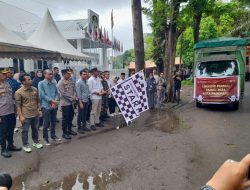 Pj Wali Kota Parepare Lepas Pendistribusian Logistik Pemilu