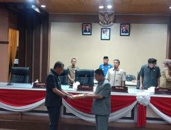 Pj Wali Kota Parepare Serahkan LKPJ Wali Kota Tahun Anggaran 2023