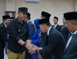 Penjabat Wali Kota Parepare Hadiri Pelantikan Anggota PPK