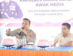 Polres Barru Gelar Cooling System, Minta Awak Media Perangi Berita Hoax