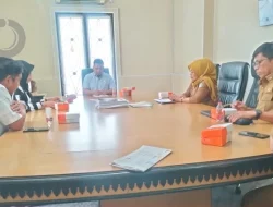 Komisi II DPRD Pareare dan Dinas Sosial Duduk Bersama