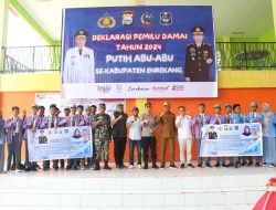 Pelajar se-Kabupaten Enrekang Deklarasi Pemilu Damai