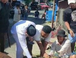 Suarakan Pesan Kebaikan dan Berbagi Sesama, Hermanto Kurban Dua Ekor Sapi