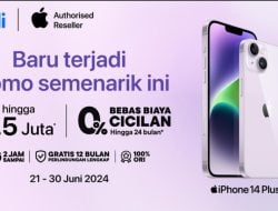 Daftar Harga Produk Apple Terbaru 2024, Cek Berbagai Penawarannya di Blibli!l