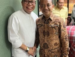 Silaturahmi Bahlil dan Taufan Pawe, Sinyal Golkar Sulsel Dukung Bahlil jadi Ketum Golkar