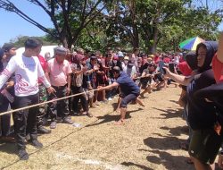 Kelurahan Labukkang dan Bumi Harapan Juara 1 Lomba Tarik Tambang