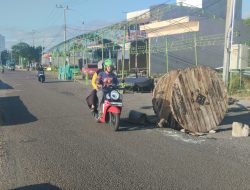 Jalan Petta Unga Soreang di Parepare Nyaris Amblas