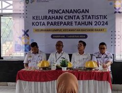 BPS dan Pemkot Parepare Canangkan Program Cinta Statistik