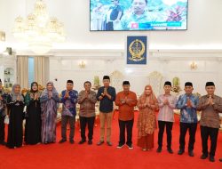 Pj Wali Kota Pimpin Jajaran Pemkot Parepare Hadiri Halal Bihalal Bersama Pj Gubernur Sulsel