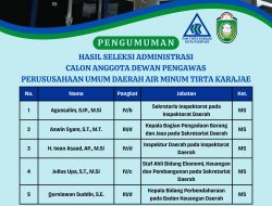 Pemkot Parepare Umumkan Lima ASN Dinyatakan Lolos Hasil Seleksi Administrasi Calon Dewas PAM Tirta Karajae