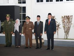 Ketua DPRD Barru Hadiri Upacara Penetapan Waktu dan Pawai Obor