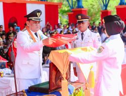 Upacara HUT Proklamasi Berlangsung di Lapangan Sumpang Binangae