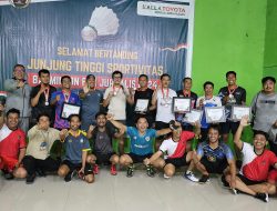 Badminton FUN Jurnalis 2024 Ditutup, Resmi Jadi Agenda Tahunan PWI Pinrang