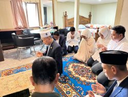 Daftar di KPU, Prof Dr H Faried Wajedy Pimpin Doa Bersama Paslon Ulfah- Mudassir