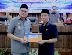 Ketua DPRD Terima Ranperda Perubahan APBD 2024