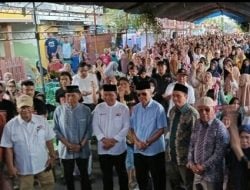 Dukungan Makin Besar, MZ Didampingi Tokoh Masyarakat saat Silaturahmi di Ujung Baru