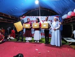 Meriahkan HUT ke-79 RI, Warga LumpuE Gelar Lomba Karaoke