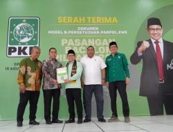 Pasangan Ar Rahman Kantongi B1-KWK dari PKB, Siap Lawan Petahana