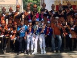 Atraksi Kreatif Tim Drum Band SMPN 9 Disoraki Keren