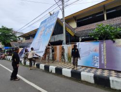 Hari Pertama Penysiran, Pemkot Parepare Tertibkan Ratusan Alat Peraga