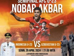 Pemkot Parepare Akan Gelar Nobar Laga Indonesia U-23 vs Uzbekistan di Lapangan Andi Makkasau