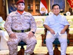 Bertemu Prabowo, Andi Amar Putra Mentan Amran Sampaikan Pesan Penting Presiden Terpilih