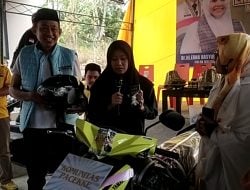 Kisah Miranda, Pemenang Sepeda Motor Undian di Erat Bersalam Menyapa dengan Cinta