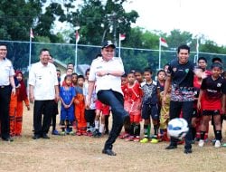 Bupati Resmikan School Mini Soccer