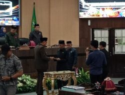 Rapat Paripurna DPRD Barru, Ranperda APBD-P Ditetapkan Jadi Perda