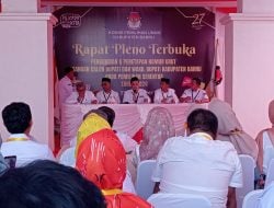 KPU Barru Gelar Pengundian Nomor Urut Calon Bupati dan Calon Wakil Bupati