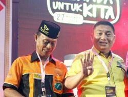 Bersama Wujudkan Kampanye Damai, Ketua Tim Pemenangan Erat Bersalam: Mari Junjung Tinggi Persaudaraan