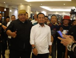 Andalan Hati Menang Menggema Sambut Andi Sudirman-Fatma di Lokasi Debat