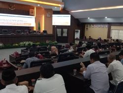 Rapat Paripurna Penetapan Persetujuan Pimpinan DPRD Barru