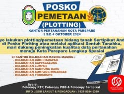 Segera Petakan Sertipikat Anda di Posko Pemetaan