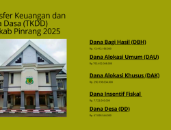 APBD 2025, Pemkab Pinrang Masih Andalkan Dana Transfer Pusat