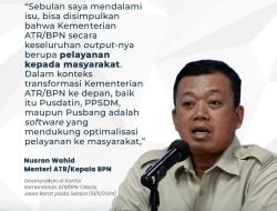 Menteri Nusron akan Perkuat SDM Kementerian ATR/BPN yang Miliki Konsep Manajemen Risiko