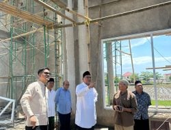 Bupati Barru Bersama Anggota DPR RI Tinjau Progres Pembangunan Masjid Raya Lasinri