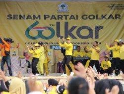 Erat Bersalam Membersamai Senam Partai Golkar