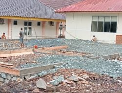 Bangunan VIP Rumah Sakit Barru Diduga Tidak Sesuai Bestek, Batu Pondasi Tidak Ditanam