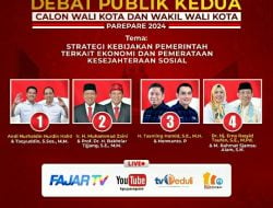 Fajar TV Siarkan Langsung Debat Publik Kedua Pilkada Parepare, Empat Paslon Adu Program