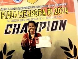 Siswa SMPN 10 Parepare Juara National Karate Championship Open Turnament Piala Menpora